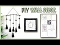 3 DIY Wall Art Decor Ideas | Affordable + Cute Room Decor | Kreena Desai