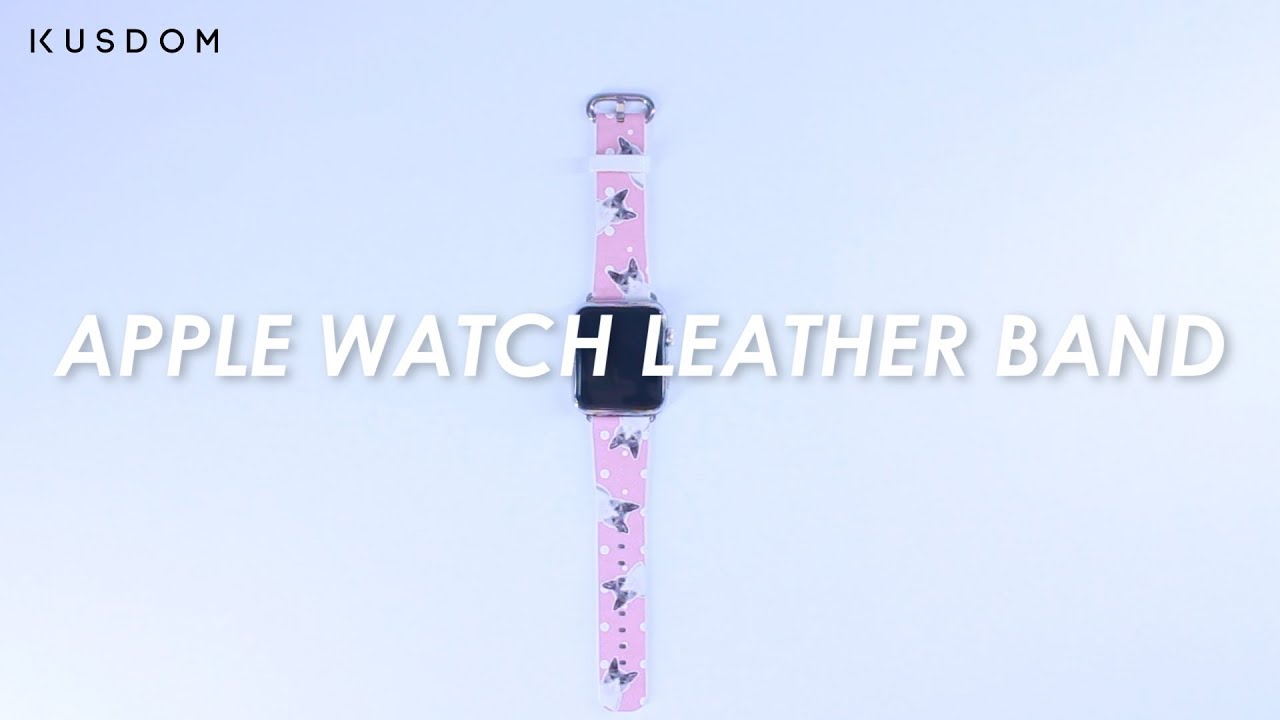 Apple Watch (38mm/42mm) Leather Watch Band - Design Your Own