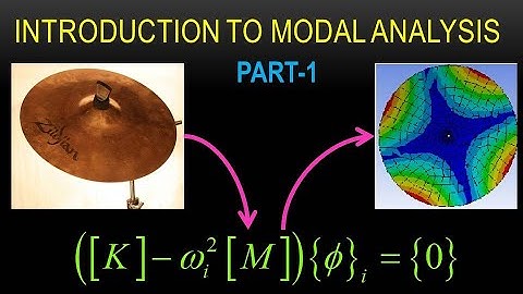Introduction to Modal Analysis - Part 1