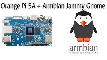 Orange Pi 5 RK3588S review with Armbian Jammy Gnome