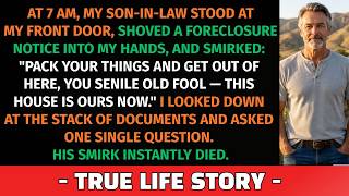 My Son-In-Law Shoved A Foreclosure Notice Into My Hands: "Pack Your Things And Get Out Of Here" screenshot 5
