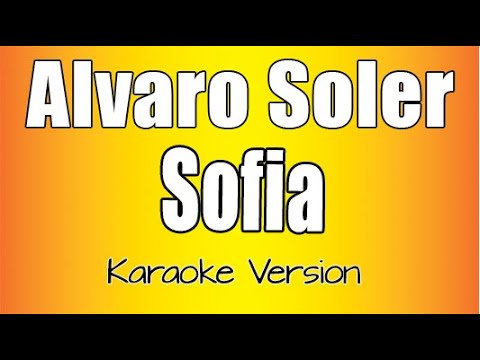 Alvaro Soler - Sofia (Karaoke Version)