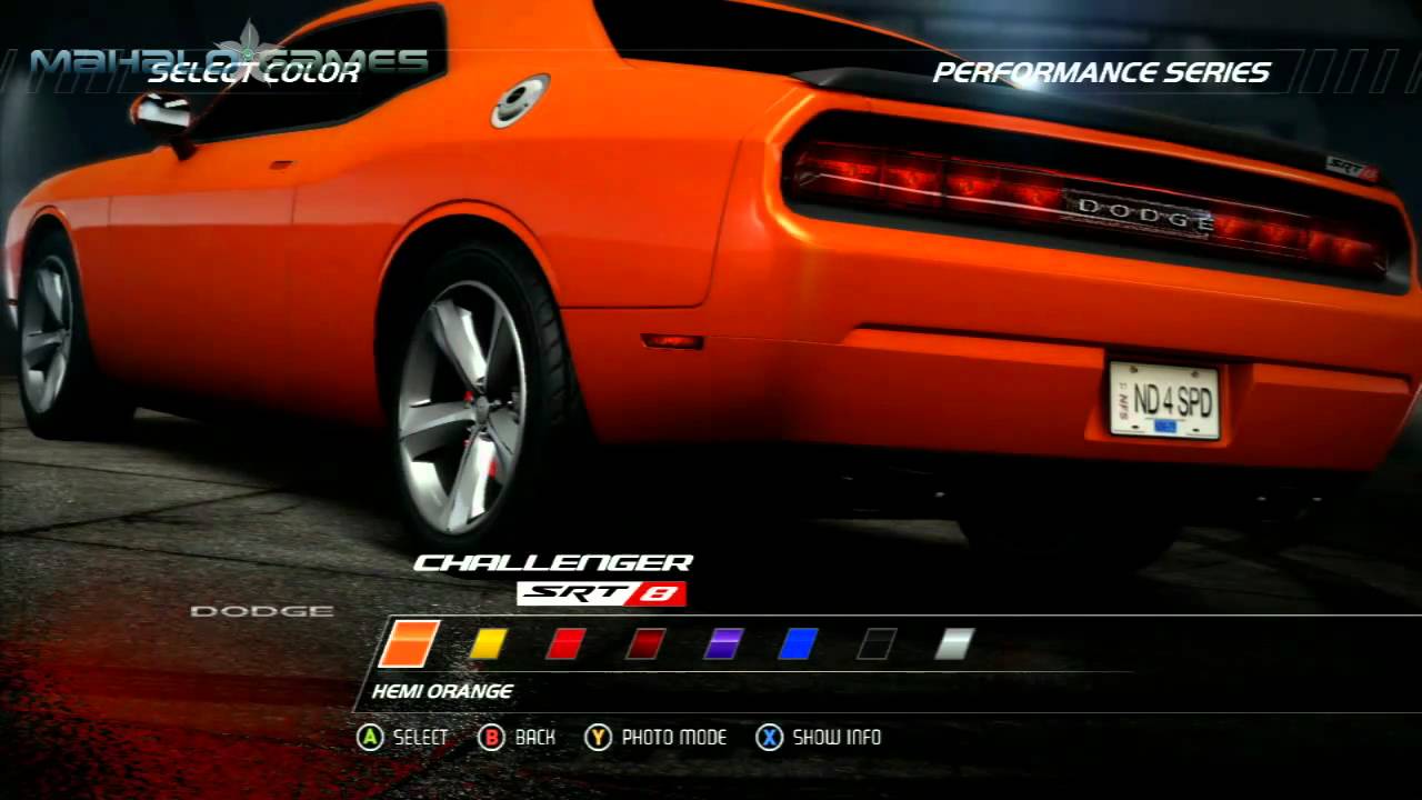 Dodge challenger pursuit