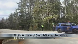 Pilot found dead following F-16 crash in Michigan’s U.P.