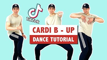 CARDI B UP (EASY TUTORIAL) | STEP BY STEP TIK TOK DANCE TUTORIAL