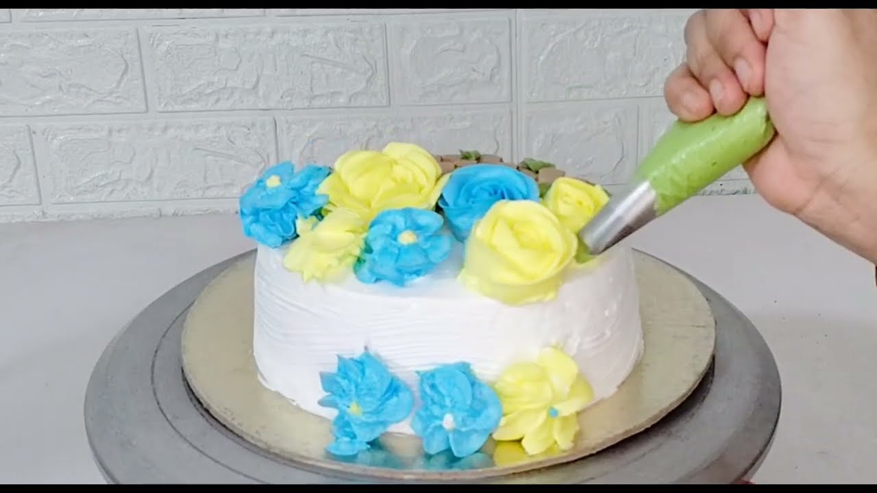 Easy cake decoration at home /Amazing cake design/Beautiful cake design/Awsome cake design/