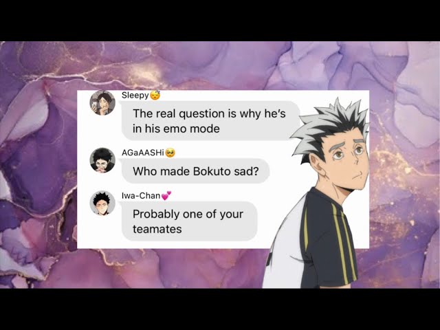 Why Is Bokuto Sad?? || Body Terror Song || Haikyuu Text