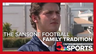 Meet the final member of the Sansone family's football legacy