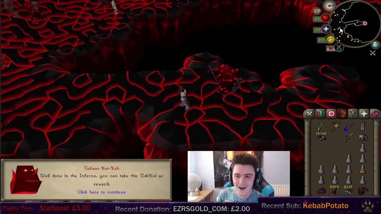 V_THE_VICTIM GETS INFERNAL CAPE - BEST OF RUNESCAPE TWITCH MOMENTS #63