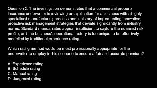 Insurance Underwriting Process Exam  CII  Free Practice Test And Answers Updated Study Guide — Ev...