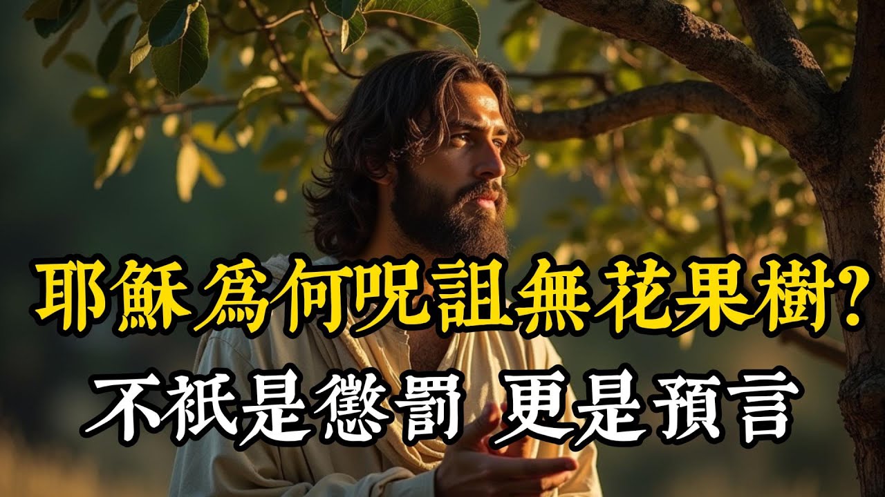 耶穌為何咒詛無花果樹？這不公平！ 耶稣最“不合逻辑”的神迹？真相让人警醒！