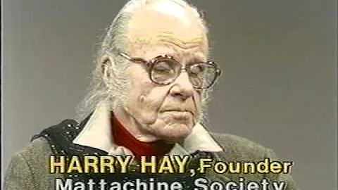 Vito Russo interviews Harry Hay and Barbara Gittin...