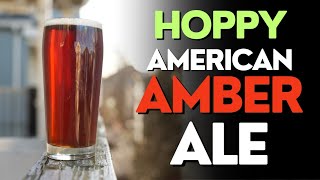 Brewing A HOPPY AMERICAN AMBER ALE with an OVERNIGHT MASH