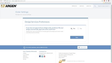 Argen University - Setting Your Preferences for Argen Design Center