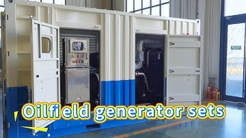 HUAQUAN Oilfield-specific generator sets, serving CNPC drilling platforms.