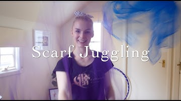 Scarf juggling beginner basics - Mini Masterclass 1
