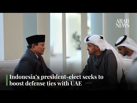 Indonesia’s president-elect seeks to boost defense ties with UAE | Arab News