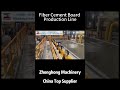Household Wood Grain Cement Board,6-30mm Fiber Cement Roofing Sheet Making Machine