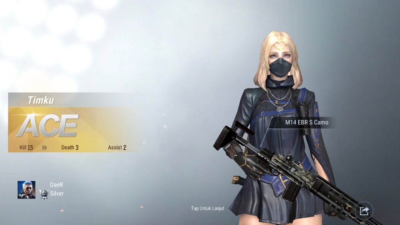 GamePlay CrossFire Legends Mobile | M14 EBR Camo 