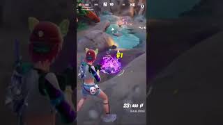 Meowscles fighting bugs?? #fortnite #fortniteshocknawesome #fortnitemeowscles