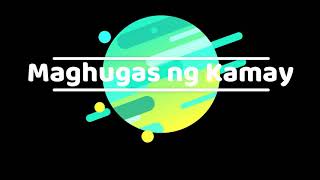 Maghugas ng Kamay-Awit Pambata