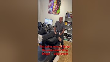 Full spine Manual Spinal Decompression Ring Dinger®️ #ringdingerchiropractor #chiropractor
