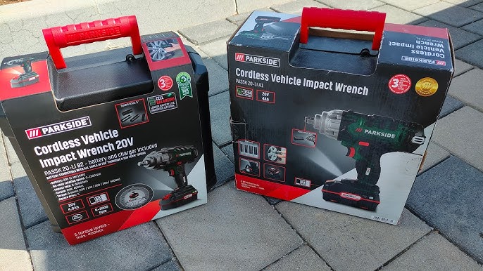 CORDLESS VEHICLE IMPACT WRENCH PARKSIDE PASSK - Li model) YouTube #impactwrench 20 #tools #parkside (new B2