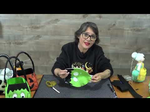 Canasta Frankestein. Incluye moldes (Caja de información). Yasna Pino. Casa Puchinni.