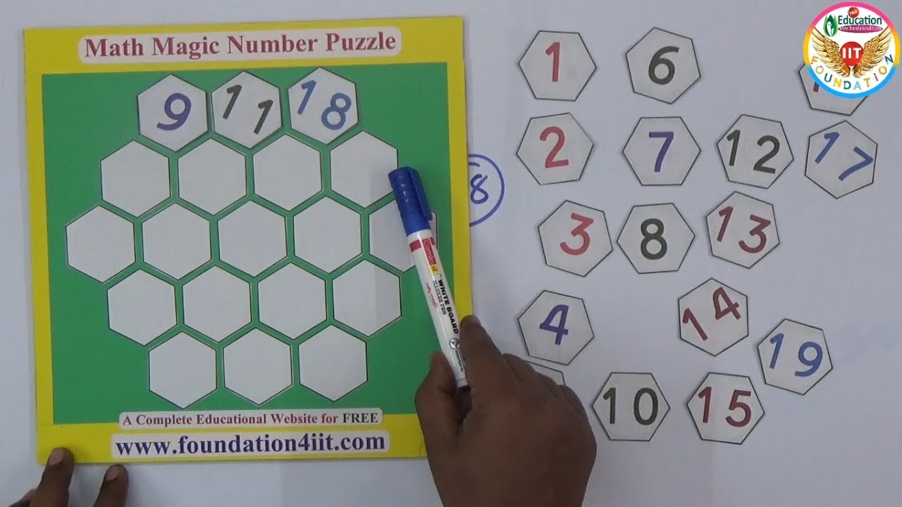 Math Magic Number Puzzle || Maths Project || - YouTube