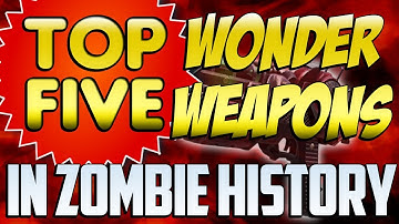 "BEST WONDER WEAPONS" (TOP 5) in "ZOMBIE HISTORY" w/ Guest Host @Laggin_ (Call of Duty) "Top Five"