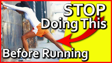 STOP Doing Static Stretches Before Running. Here