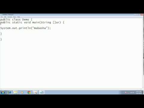 gdr mahesh java program for beginners