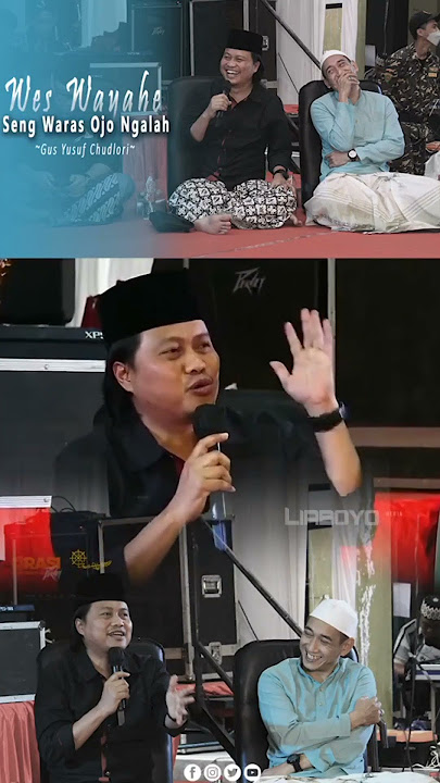 'Saiki wes wayahe seng waras Ojo ngalah' ( Gus Yusuf chudlori )