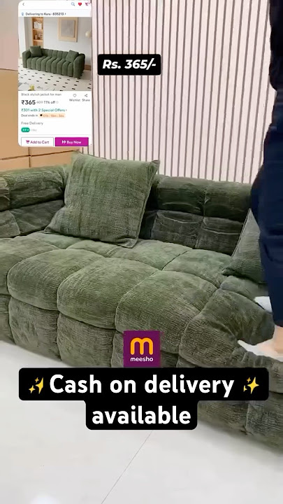 Inflatable sofa from meesho | meesho sale | shorts #meesho #shorts