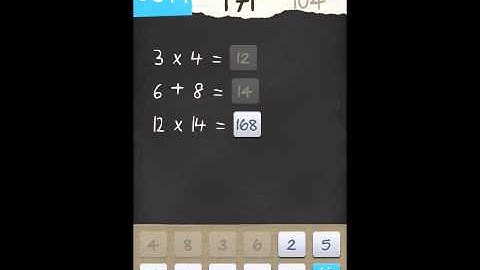 6 Numbers by Brainbow Level 104 Answer Guide
