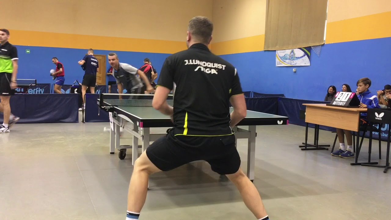 Jens  Lundqvist - Sergey SAVELEV  Amber racket 2017