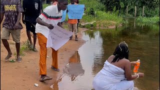 Protesters meet Queen mother for protection