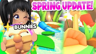 🌼SPRING UPDATE + NEW PETS🌼 in ADOPT ME (roblox) NEWS TEA