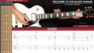 Welcome To The Black Parade Guitar Cover My Chemical Romance 🎸|Tabs   Chords|