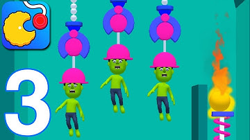 Rescue Machine - Gameplay Walkthrough Part 3 Levels 21-30 (iOS,Android)