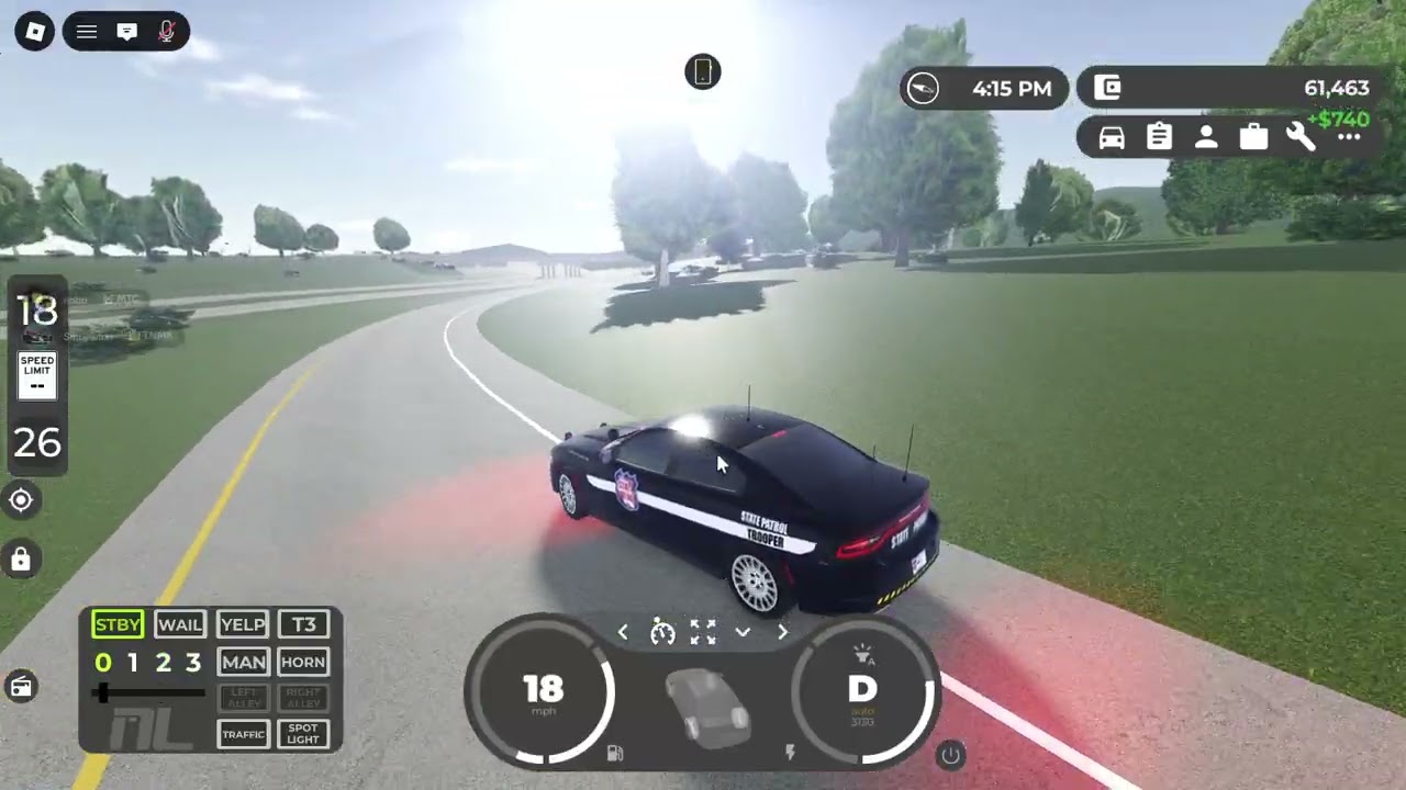 police chase