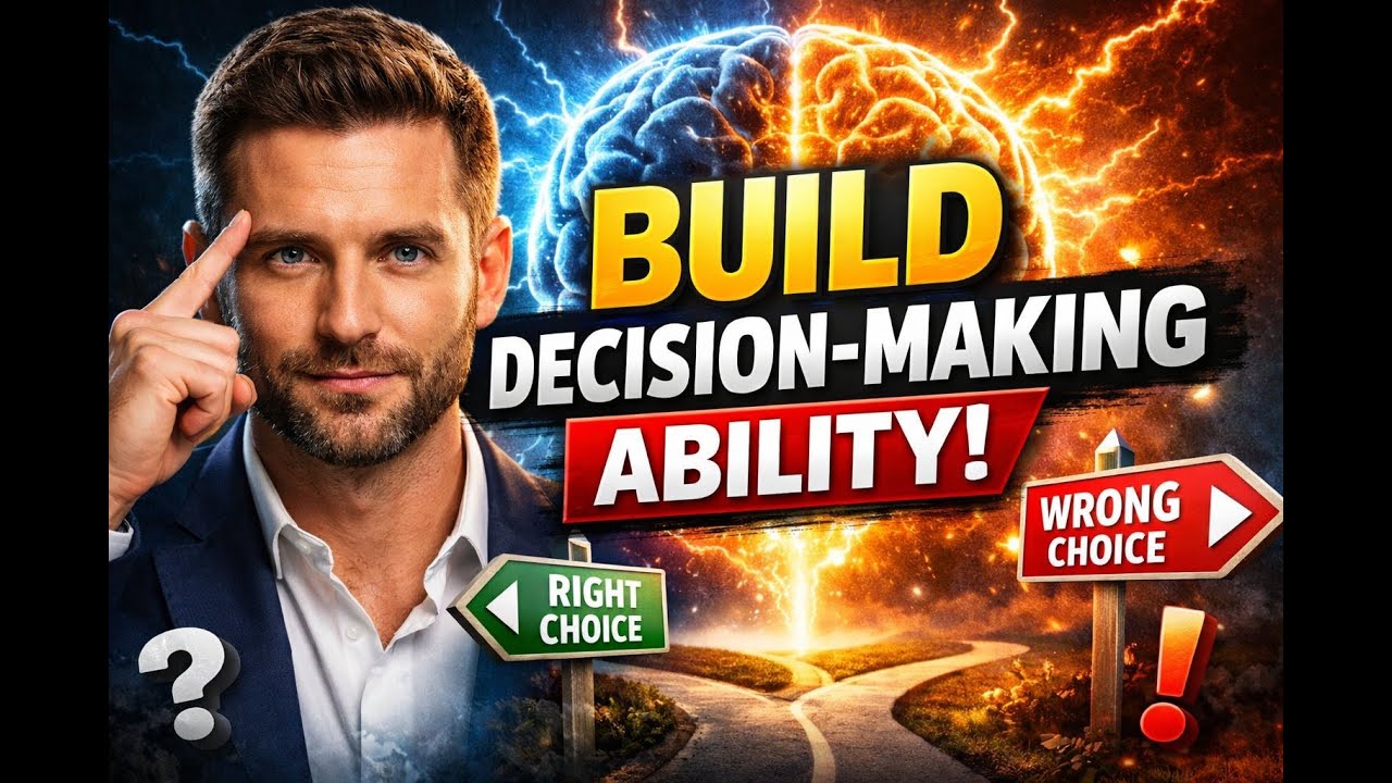 HOW TO BUILD DECISION MAKING ABILITY.. - YouTube