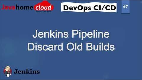 DevOps | CI/CD | Jenkins Pipeline Discard Old Builds | Jenkins Declarative Pipeline Tutorial
