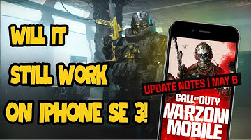 WARZONE MOBILE UPDATE JUST DROPPED! TESTING ON MY IPHONE SE 2022 | SEASON 3 2024