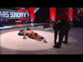 Disguised As A Druid CM Punk Attacks The Undertaker Raw April 1 2013