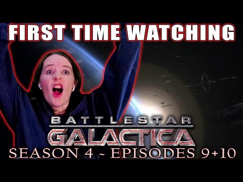 BATTLESTAR GALACTICA | Season 4 Ep. 9 + 10 | First Time Watching Reaction | EARTH!!!