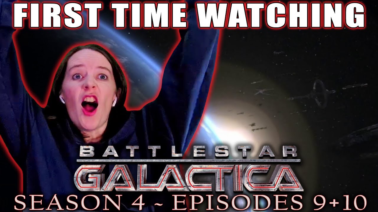 BATTLESTAR GALACTICA | Season 4 Ep. 9 + 10 | First Time Watching Reaction | EARTH!!!