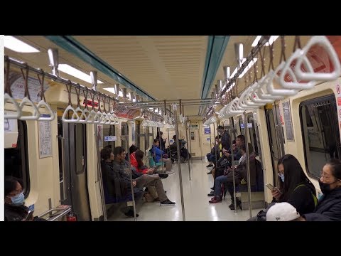 Video Taiwan, Taipei, 3X MRT ride from DAAN to XIMEN, 4X... - youtube