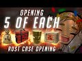 RUST CASE OPENINGS ARE FIXED! - Opening 5 of EACH CRATE | Rust