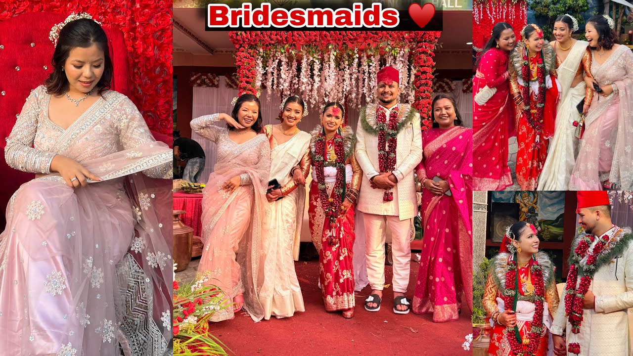 HAPPILY MARRIED♥️😍 AAKU KO BIHEY MA NACHIYO DARO💃🏻 THEY’RE SOULMATE FR🧿🪬